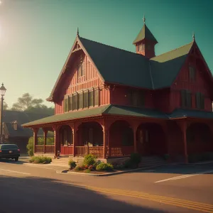 Historic Railway Station: A Timeless Architectural Gem.