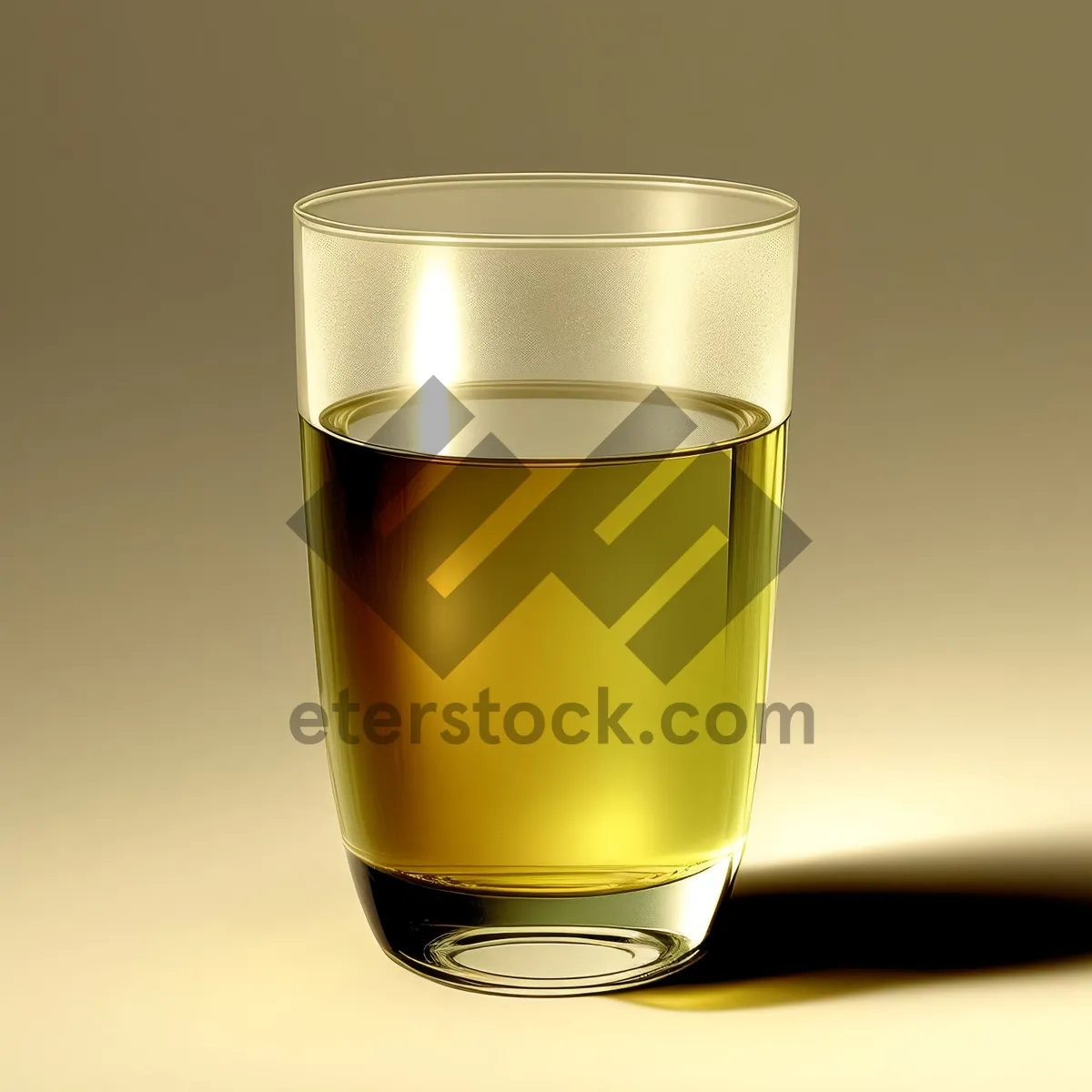 Picture of Refreshing frothy golden beer in glass