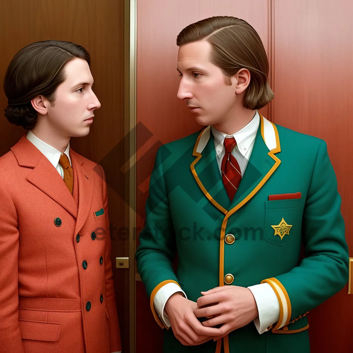 Picture of Medical Professional Golfer in Uniform, Smiling