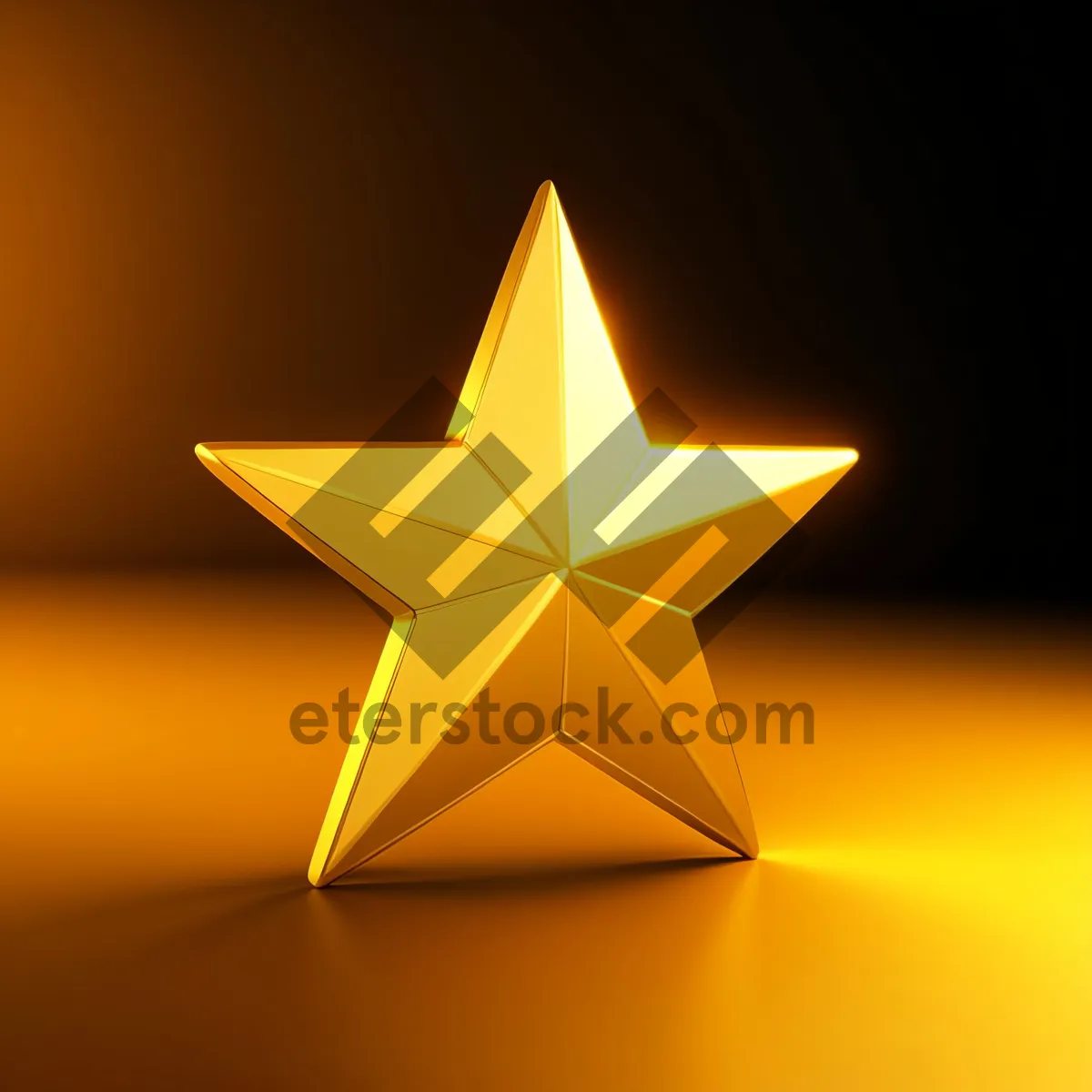 Picture of Shiny Star Symbol - Five-Spot Maple Button