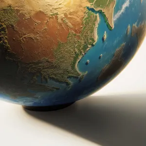 Global wine glass on world map background