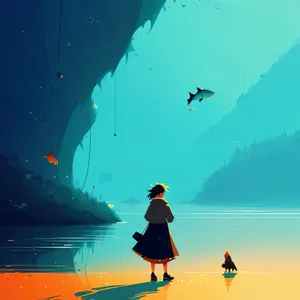 Sunny Beach Paradise for Summer Vacation