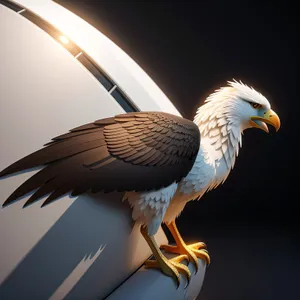 Majestic Wings Soaring High: Bald Eagle in Flight