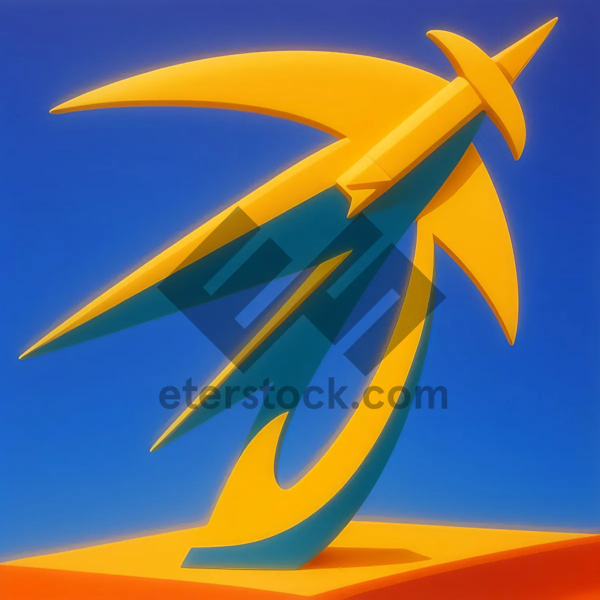 Picture of Dynamic Surfer Lightning Icon: 3D Symbol for Business Design