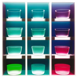 Modern Bright Icon Set: Shiny Black Graphic Buttons