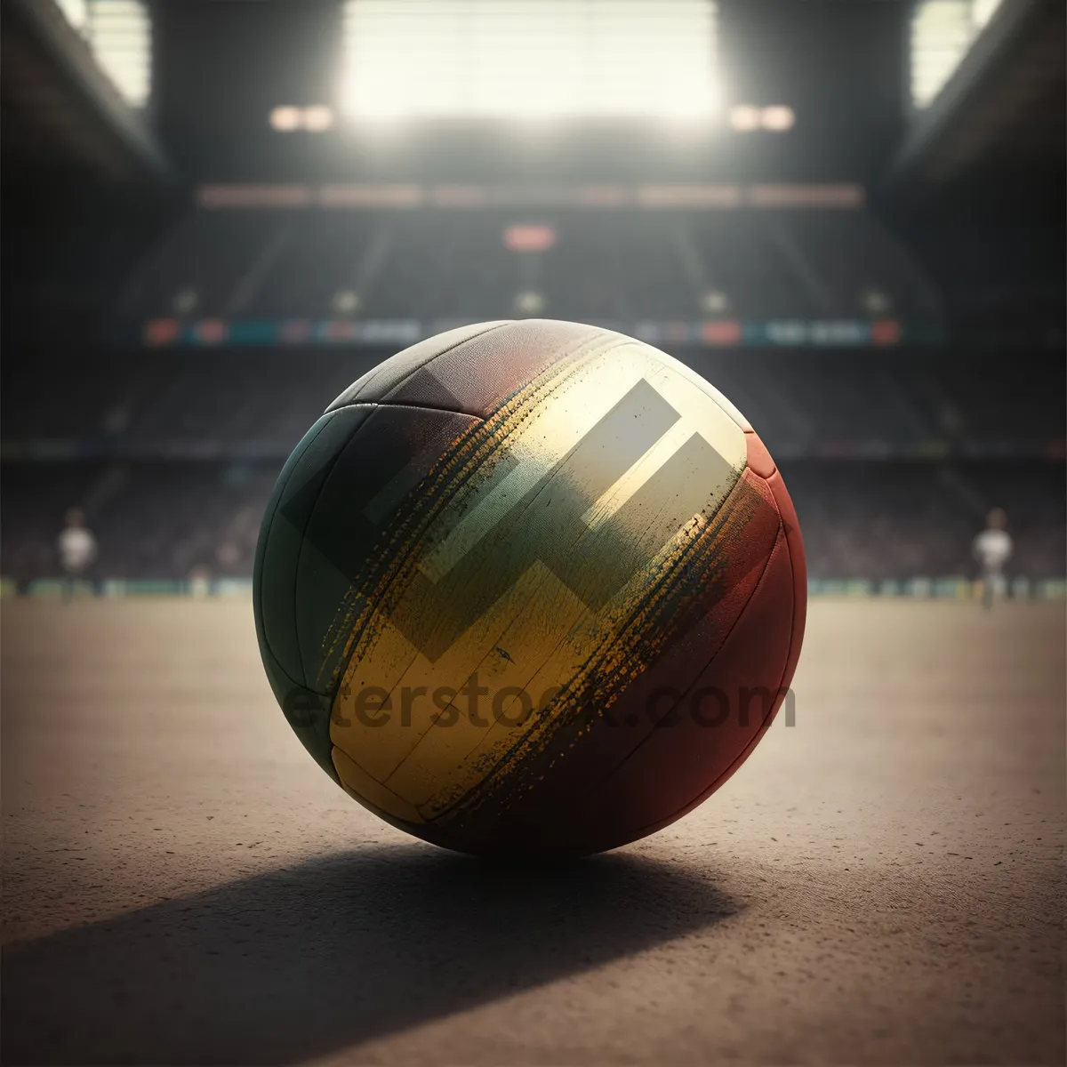 Picture of Patriotic Soccer Ball representing World Cup Qualifiers