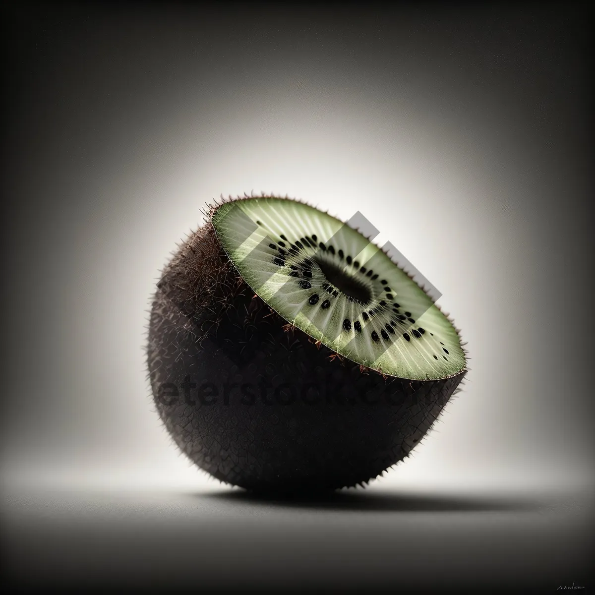 Picture of Juicy Kiwi Slice - Fresh and Nutritious Tropical Fruit