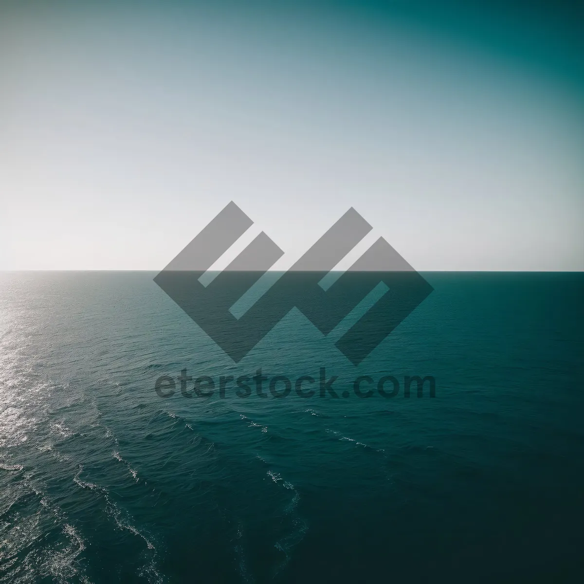 Picture of Serenity at Sunset: Tropical Beach Waves Under Golden Sky