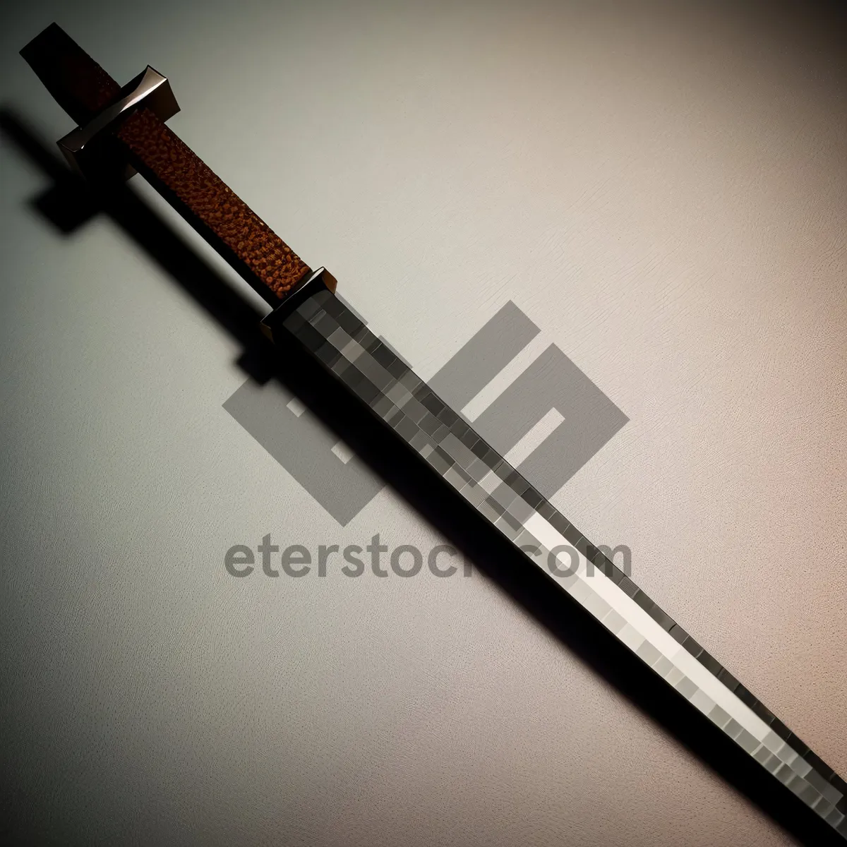 Picture of Metal Blade Weapon with Protective Scabbard