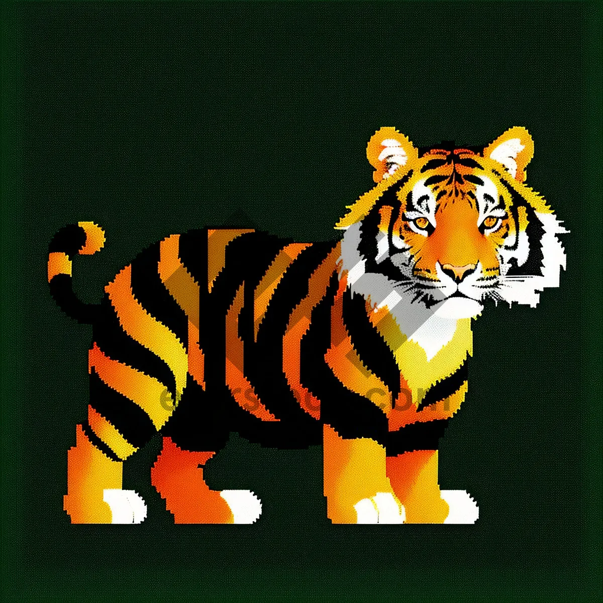 Picture of Wildlife Jigsaw Fun: Tiger Puzzle Game