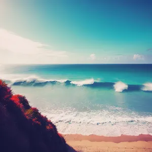 Serenity at the Horizon: Coastal Beauty
