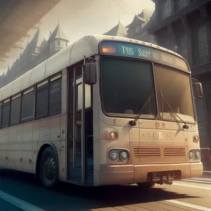 Urban Transport: Efficient Trolleybus in Action