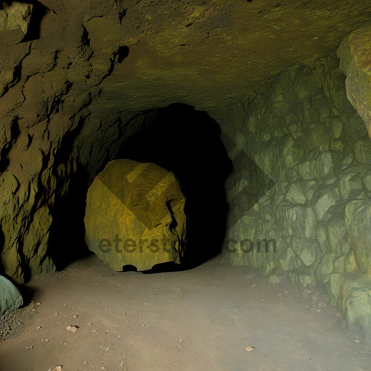 Picture of Majestic Stone Passage Amidst Scenic Landscape