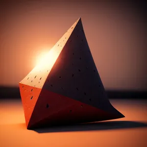 3D Cone Symbol Image