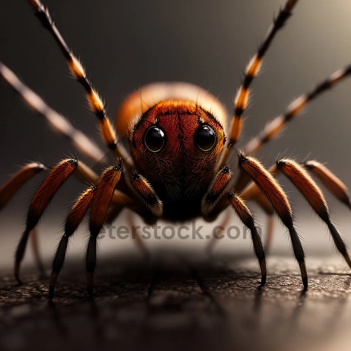 Picture of Close-up of Harvestman Arachnid: Captivating Invertebrate Wildlife