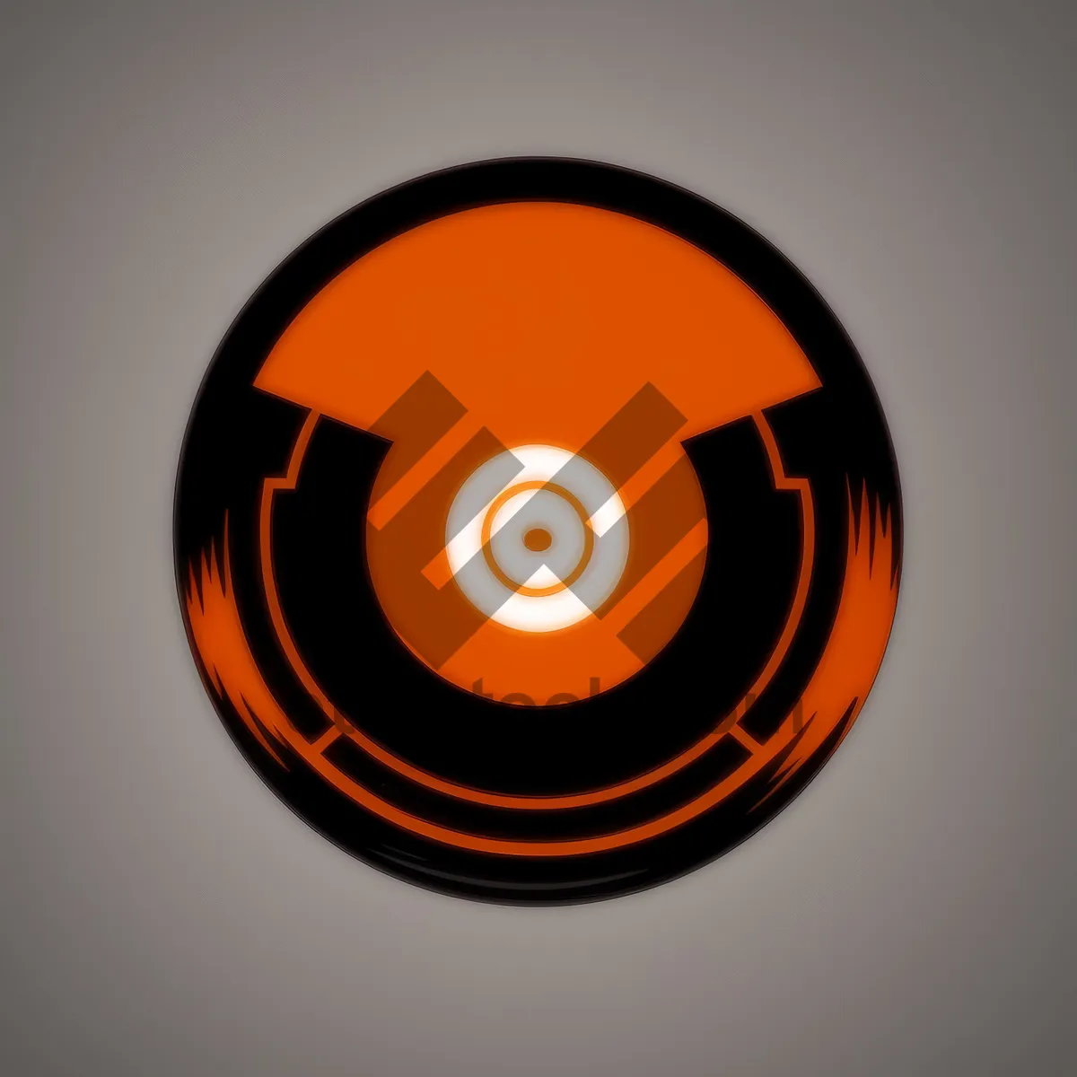 Picture of Shiny DJ Music Icon - Digital Disk Jockey Design