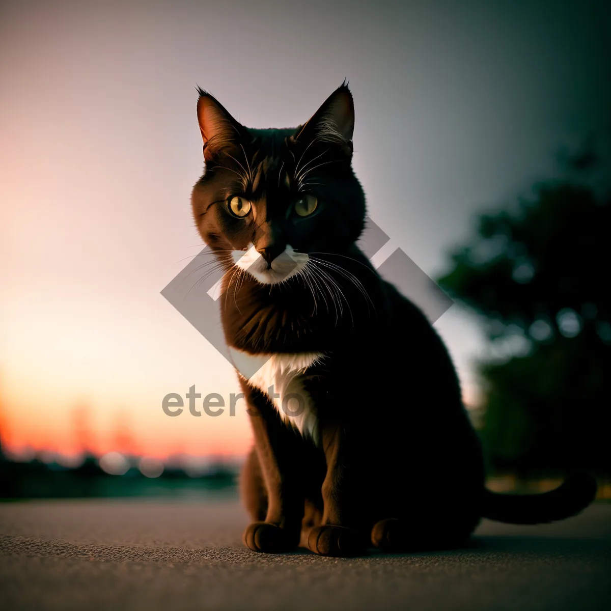 Picture of Feline cuteness in a fluffy furry package