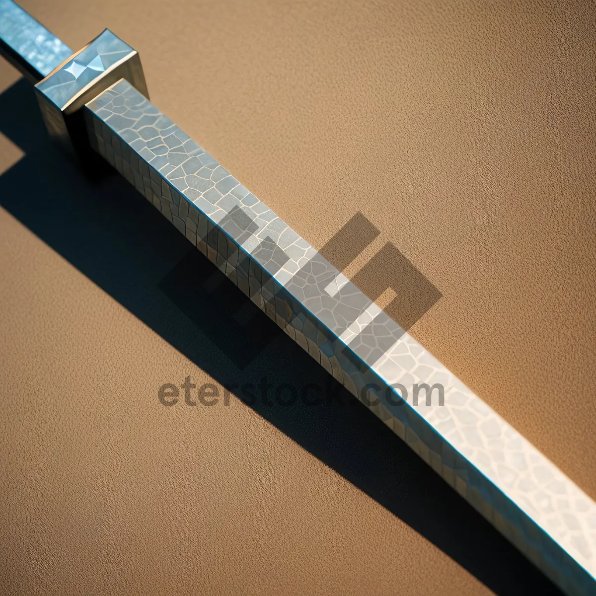 Picture of Steel Dagger with Sheath: Deadly Weapon in Metal