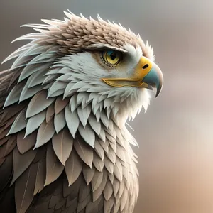 Bald Eagle in Close-Up Portrait