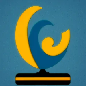 Symbolic 3D Icon Sign - Primary