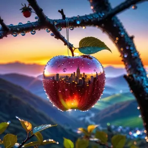 Fresh and juicy holiday apple – nutritious and delicious