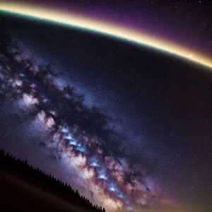 Night Sky: Glowing Universe of Stars