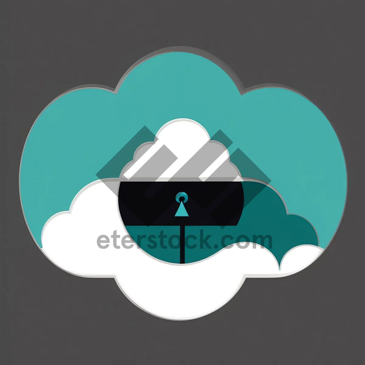 Picture of Graphic Design Icon - Stylish Symbol for Creative Elements