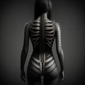 Anatomical Skeleton - 3D X-ray Body Model
