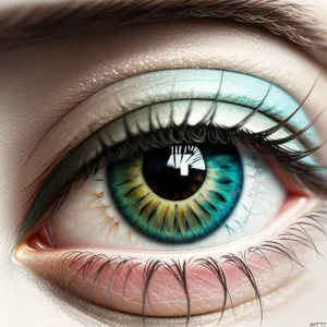 Mystic Gaze: Close-up View of Mesmerizing Eyeball