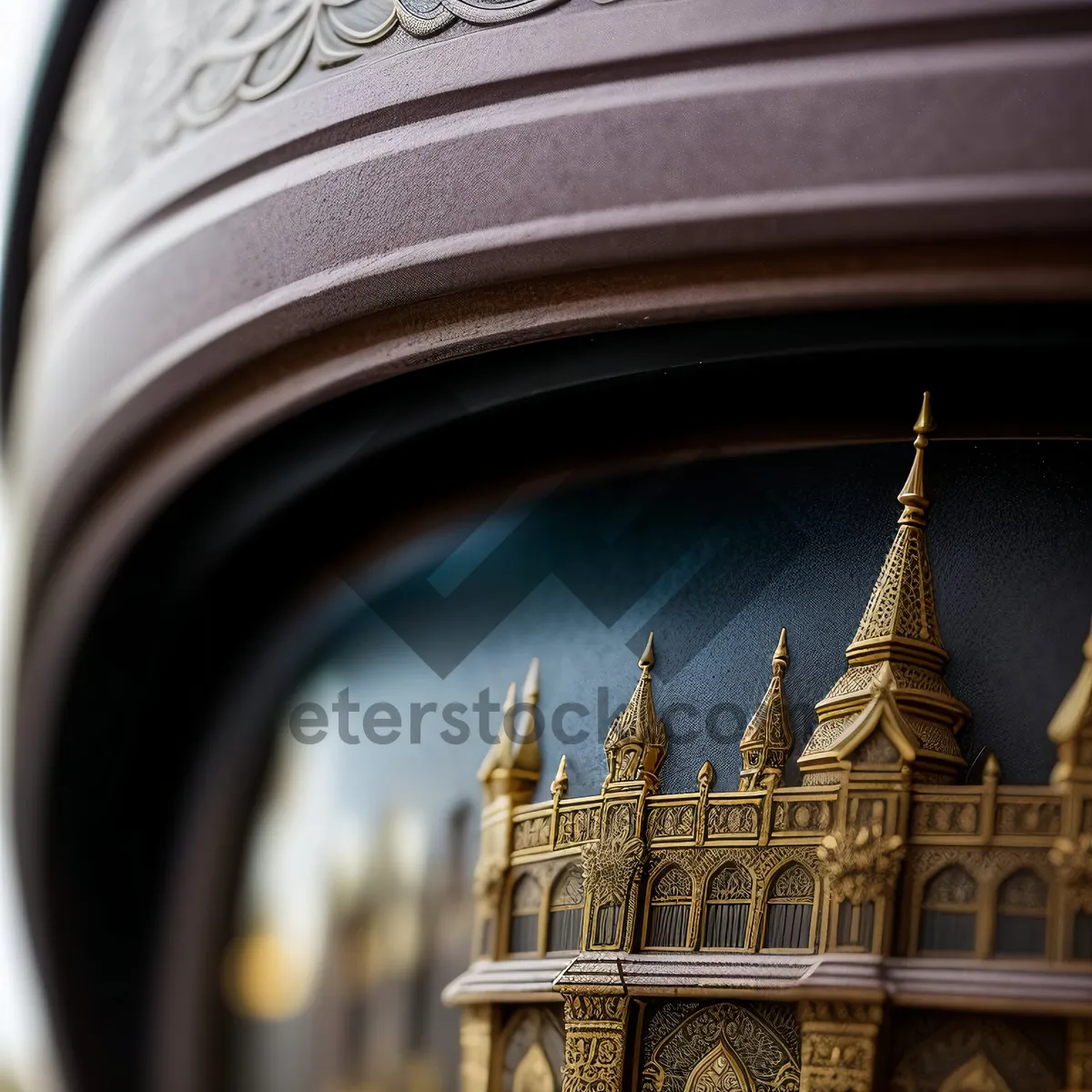 Picture of Historic English Cathedral Against Majestic Skyline