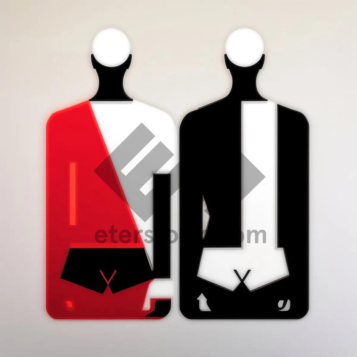 Picture of 3D Vodka Icon Set with Bob Symbol Design