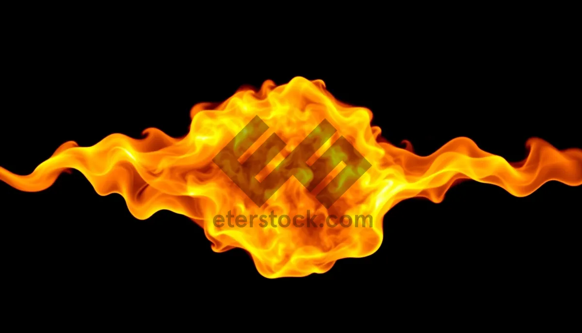 Picture of Fiery Energy Blaze in Orange and Yellow.