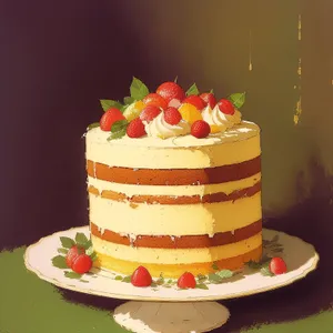 Decadent Strawberry Cream Cake: A Gourmet Delight