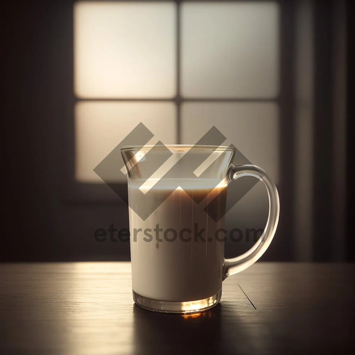 Picture of Morning Cup of Joe: Aromatic Coffee in a Stylish Mug