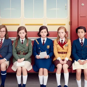 Successful Business Team Smiling in Office