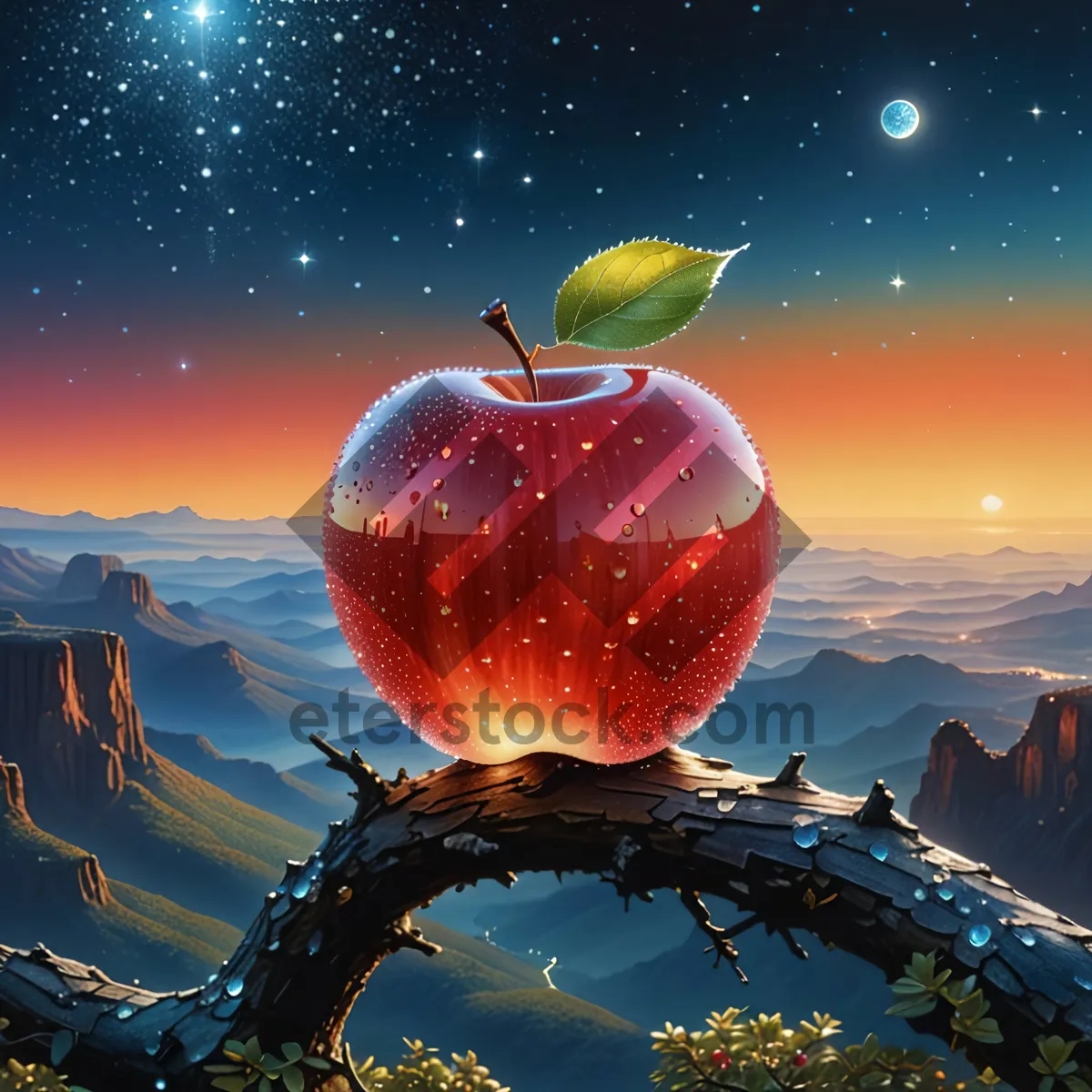 Picture of Winter Fruit Holiday Decoration Ball Image