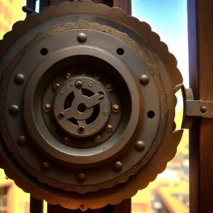 Mechanical Device: Power-Driven Steel Flywheel Mechanism