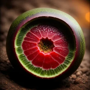 Juicy Kiwi: Freshness and Vitamin-packed Fruit with Vibrant Green Color