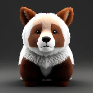 Furry Teddy Bear Toy - Soft, Fluffy and Cute