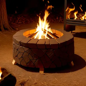 Orange Ottoman Candle: Warm Glow for Festive Ambiance