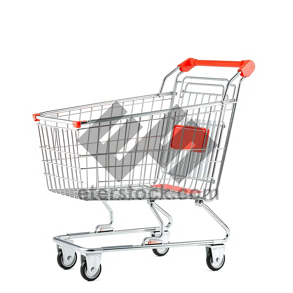 Picture of 3D Shopping Cart for E-commerce Business