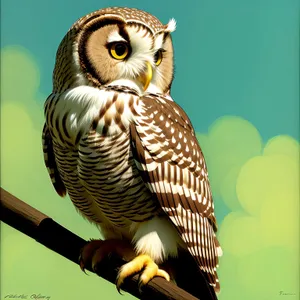 Captivating Wildlife Bird with Striking Yellow Feathers