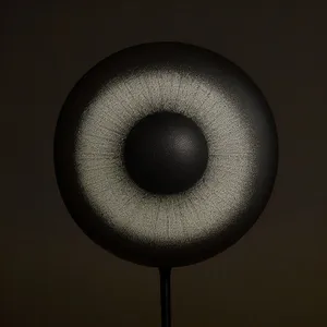 Black Floor Lamp with Powerful Audio Speaker