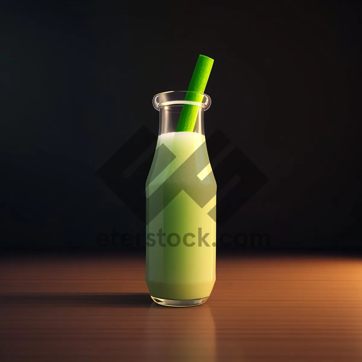 Picture of Refreshing Cold Beer Bottle