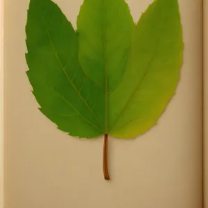 Vibrant Spring Foliage with Subtle Leaf Veins