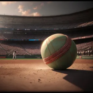 Sports Ball and Equipment on Field