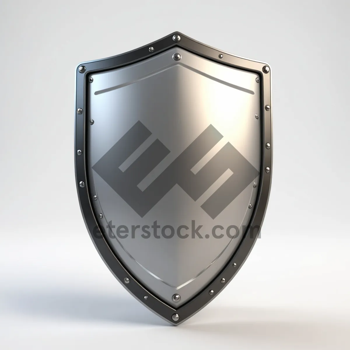 Picture of Graphic Shield Emblem Button