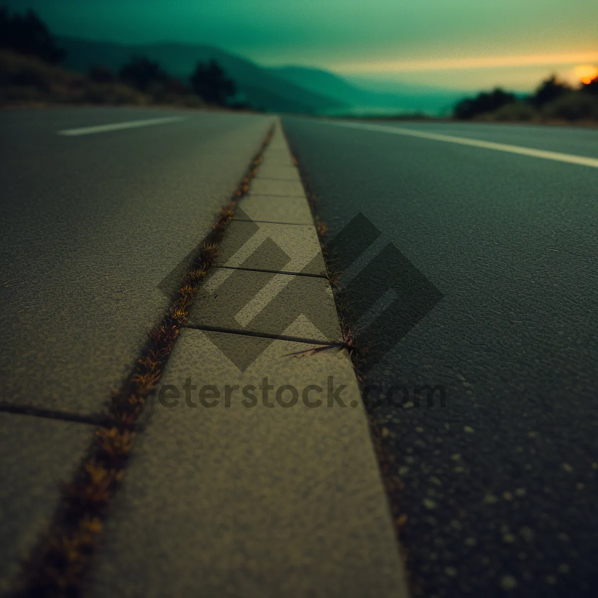 Picture of Endless Road under Expansive Sky
