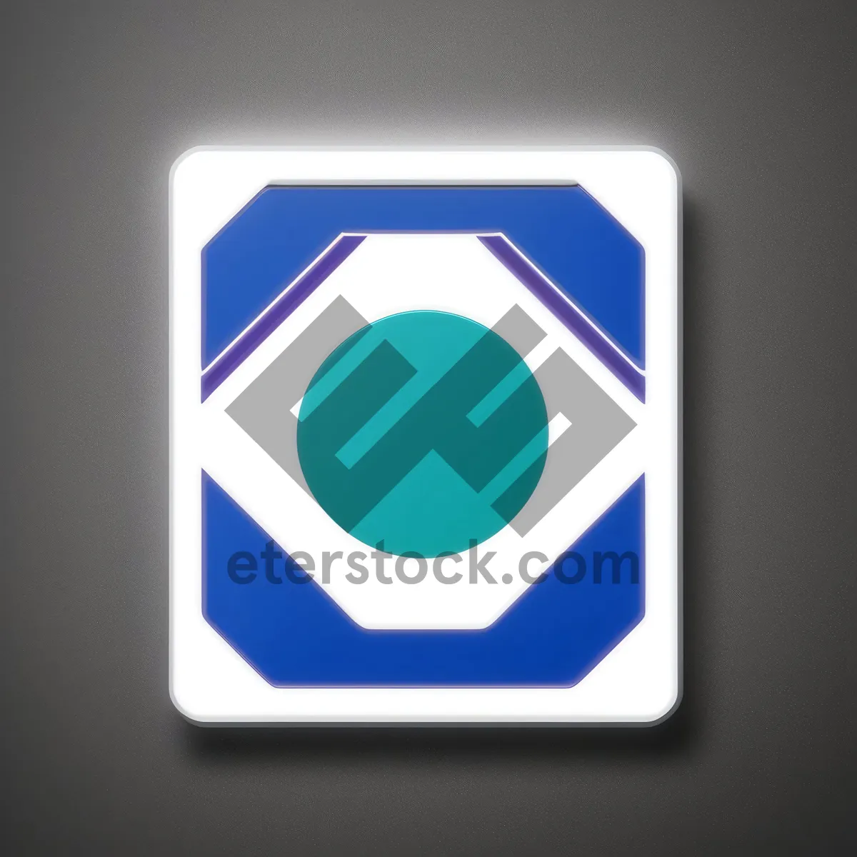 Picture of Stereo Button - Shiny Web Icon