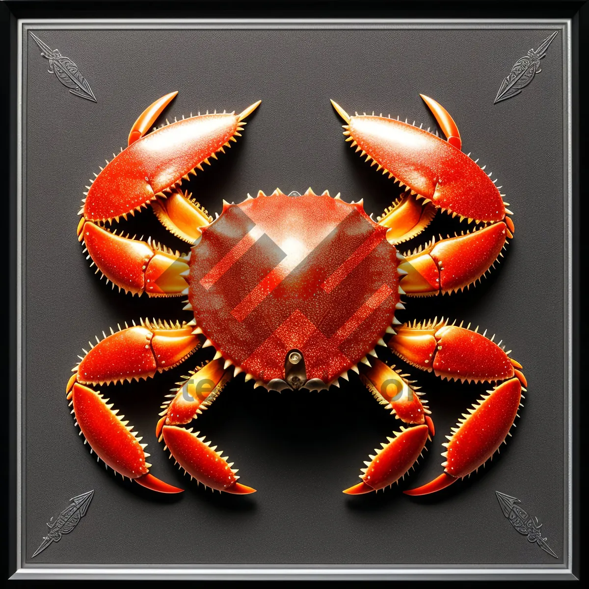 Picture of Delicious Rock Crab: Oceanic Shellfish Seafood